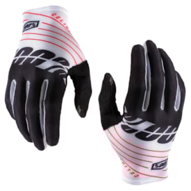 Luva 100% Celium Preto Branco