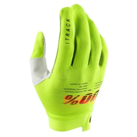Segunda imagem do produto Luva 100% Itrack 22 Amarelo Fluor