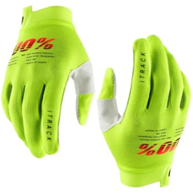 Luva 100% Itrack 22 Amarelo Fluor