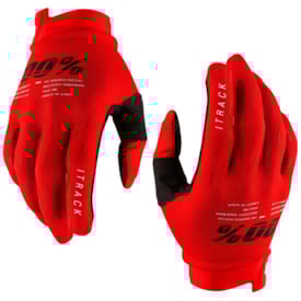 Luva 100% Itrack 22 Vermelho