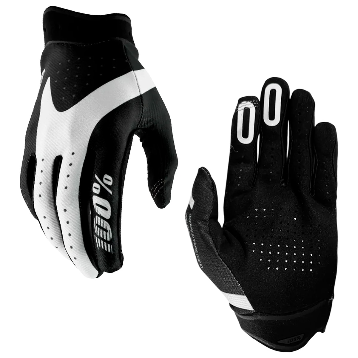 Luva 100% iTrack Preto Branco