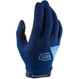 Segunda imagem do produto Luva 100% Ridecamp Azul