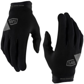 Luva 100% Ridecamp Gel Preto