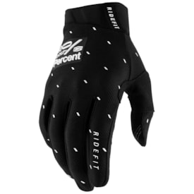 Segunda imagem do produto Luva 100% Ridefit Slasher Preto