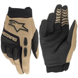 Luva Alpinestars Full Bore 22 Areia Preto