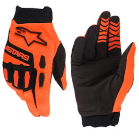 Luva Alpinestars Full Bore 22 Laranja