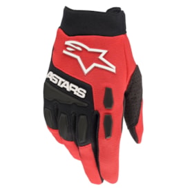 Segunda imagem do produto Luva Alpinestars Full Bore 22 Vermelho Preto