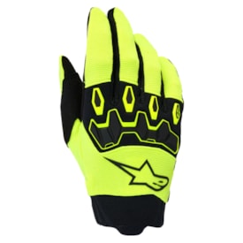 Segunda imagem do produto Luva Alpinestars Full Bore V2 Amarelo Fluor