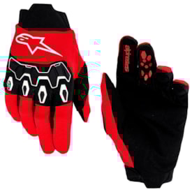 Luva Alpinestars Full Bore V2 Vermelho Preto