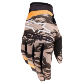 Segunda imagem do produto Luva Alpinestars Radar 22 Areia Preto
