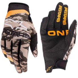 Luva Alpinestars Radar 22 Areia Preto