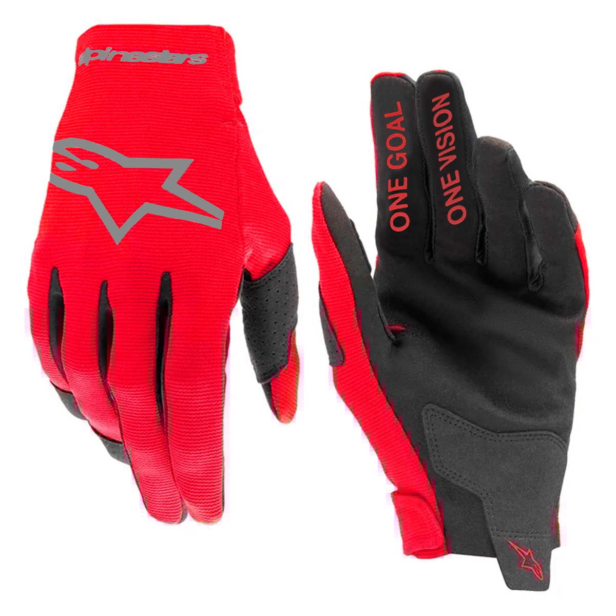 Luva Alpinestars Radar 26 Vermelho