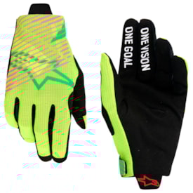 Luva Alpinestars Radar Pro Amarelo Flúor