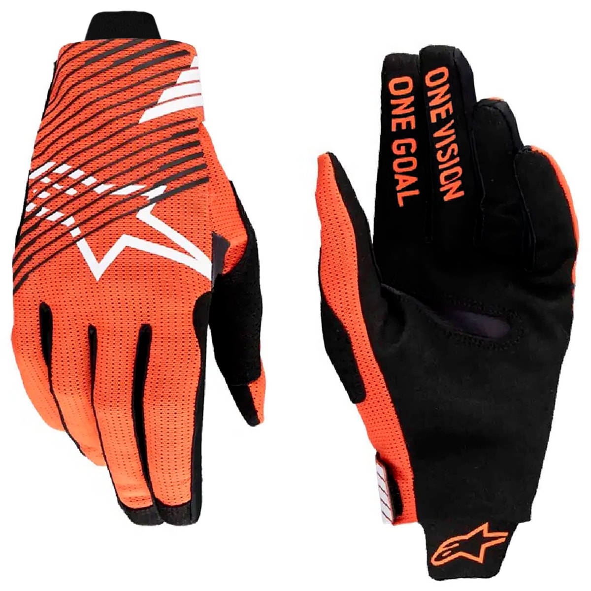Luva Alpinestars Radar Pro Laranja