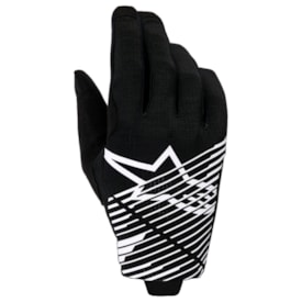Segunda imagem do produto Luva Alpinestars Radar Pro Preto Branco