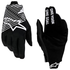 Luva Alpinestars Radar Pro Preto Branco