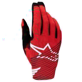 Segunda imagem do produto Luva Alpinestars Radar Pro Vermelho