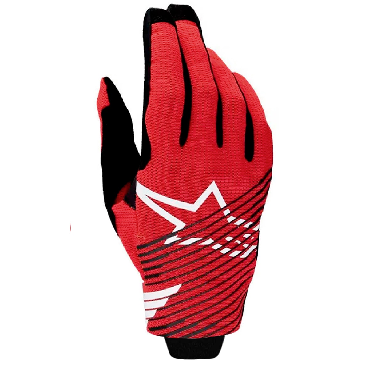 Segunda imagem do produto Luva Alpinestars Radar Pro Vermelho