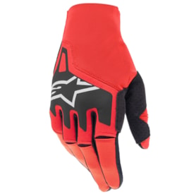 Segunda imagem do produto Luva Alpinestars Techstar 24 Vermelho Preto