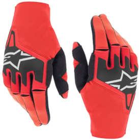 Luva Alpinestars Techstar 24 Vermelho Preto