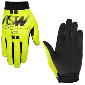 Luva Asw Race Minimal 23 Amarelo Fluor