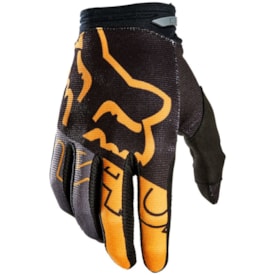 Segunda imagem do produto Luva Fox 180 Skew Preto Dourado