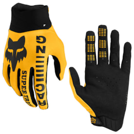 Luva Fox 360 Super Trick LE Preto Amarelo
