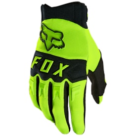 Segunda imagem do produto Luva Fox Dirtpaw Race Amarelo Fluor