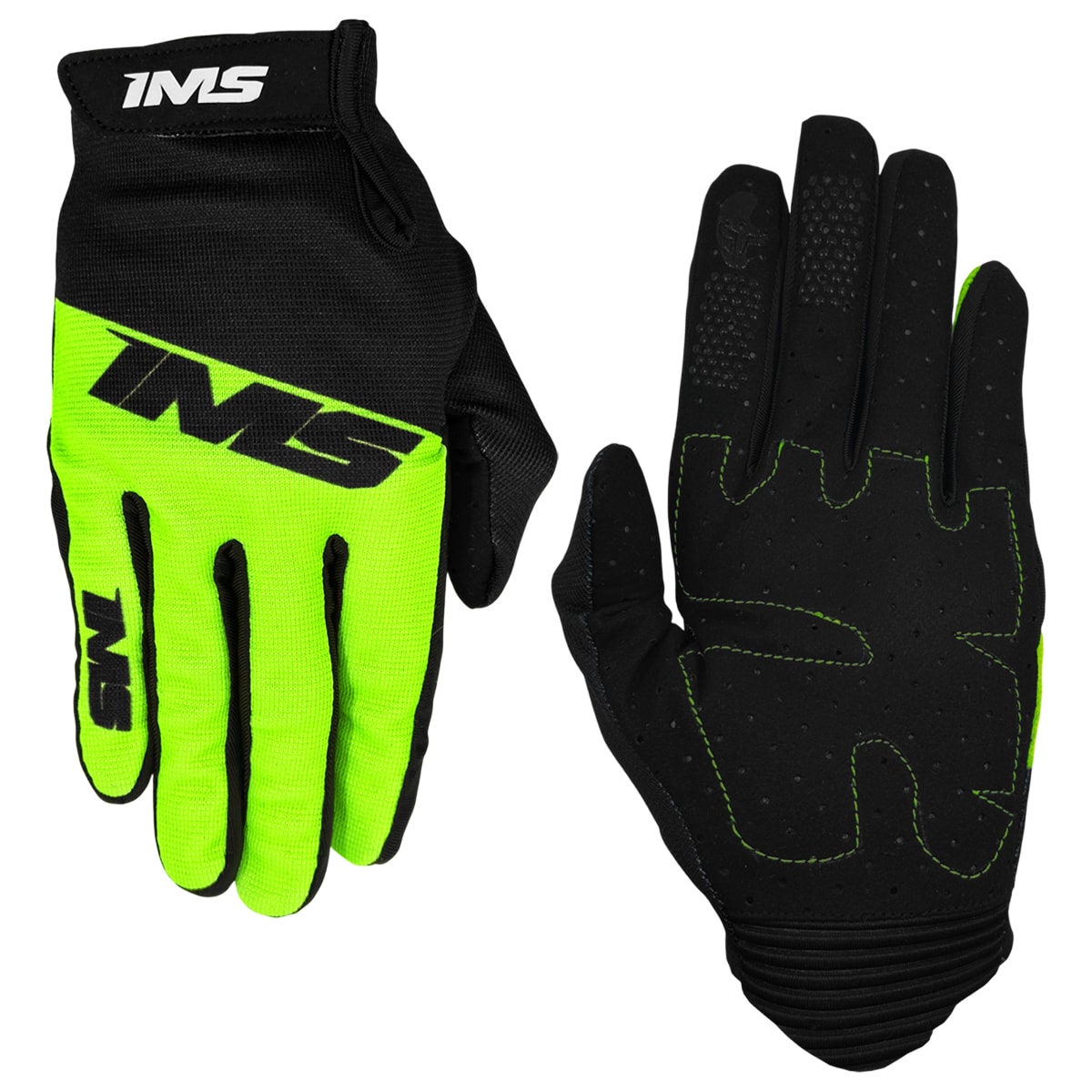 Luva Ims Attack Preto Fluor