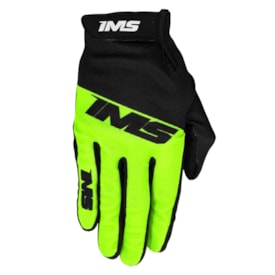 Segunda imagem do produto Luva Ims Attack Preto Fluor