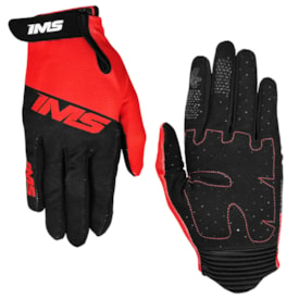Luva Ims Attack Preto Vermelho