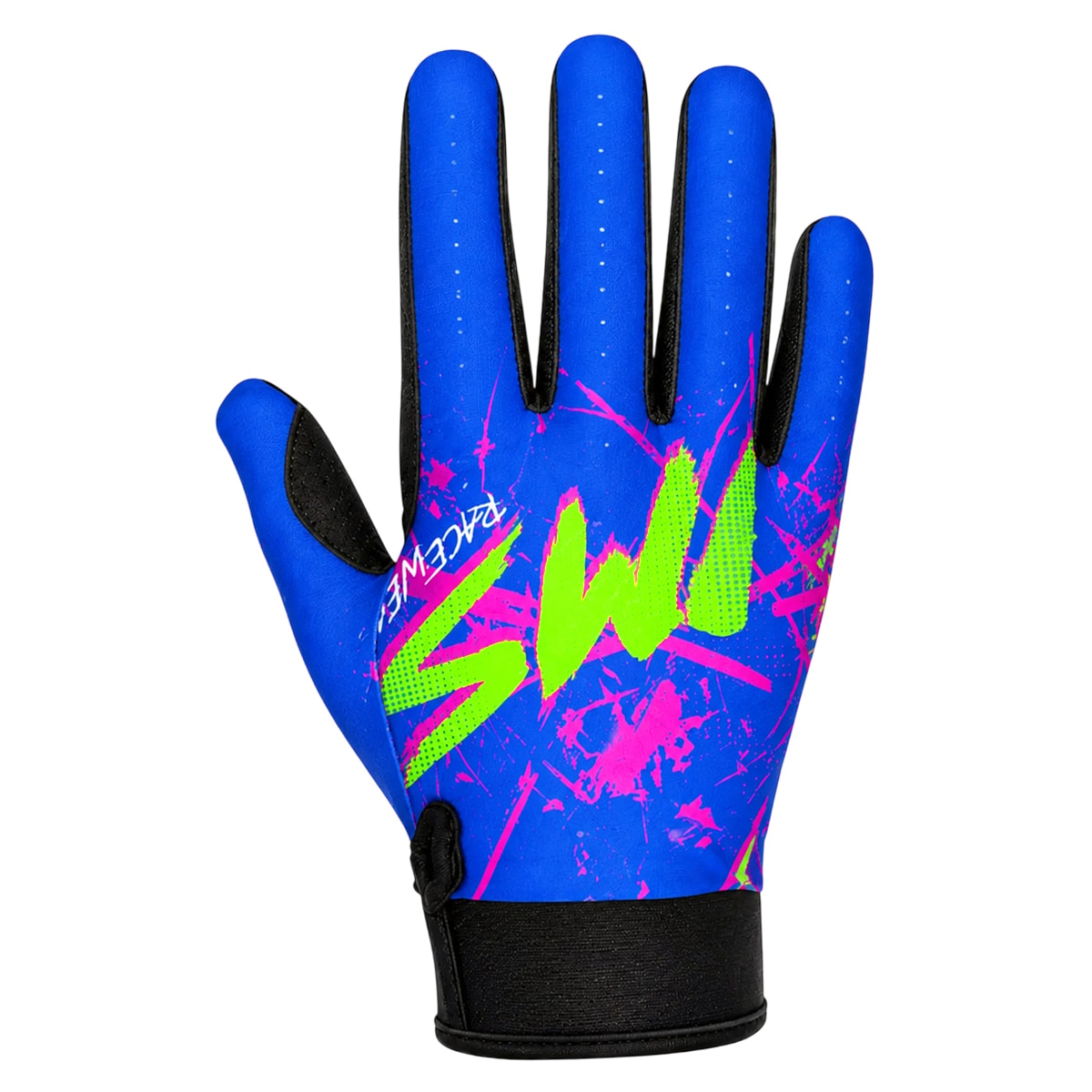 Segunda imagem do produto Luva Ims Splash 26 Solid Azul Fluor