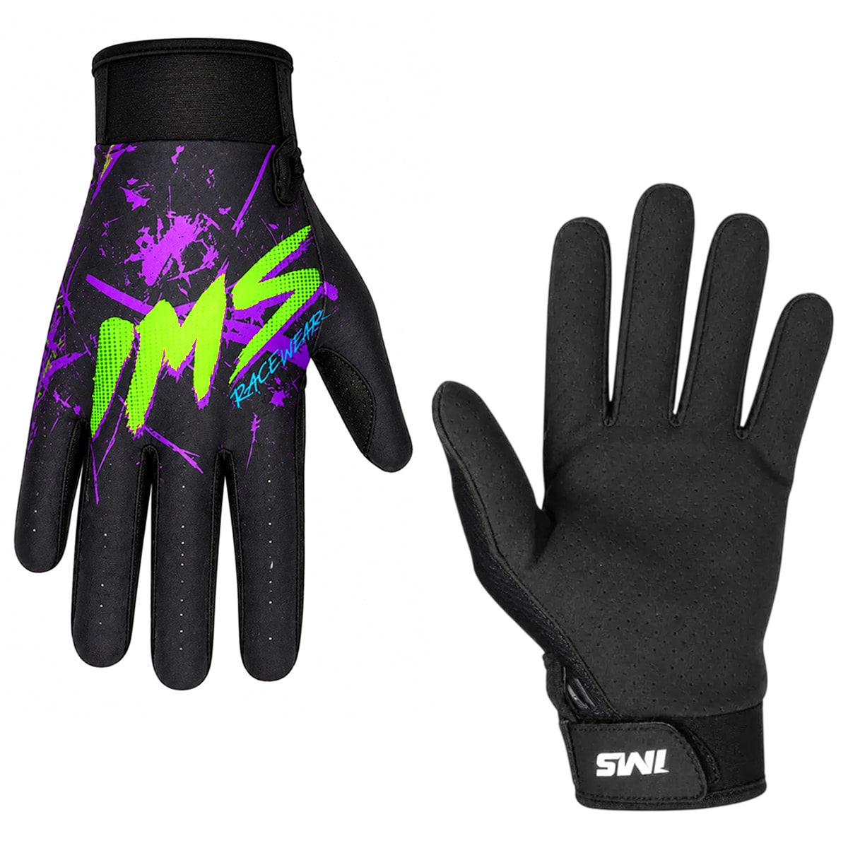 Luva Ims Splash 26 Solid Preto Fluor