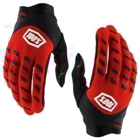 Luva Infantil 100% Airmatic 24 Vermelho Preto