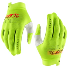 Luva Infantil 100% iTrack 22 Amarelo Fluor