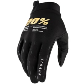 Luva Infantil 100% Itrack Preto Chumbo