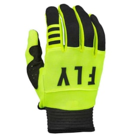 Segunda imagem do produto Luva Infantil Fly F-16 23 Amarelo Fluor Preto