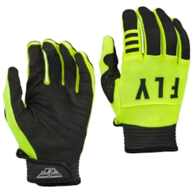 Luva Infantil Fly F-16 23 Amarelo Fluor Preto