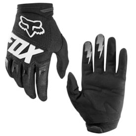 Luva Infantil Fox Dirtpaw 18 Preto
