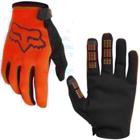 Luva Infantil Fox Ranger Laranja Fluor