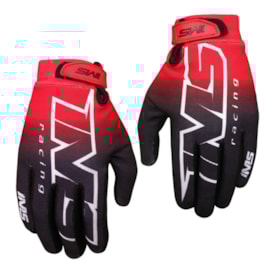 Luva Infantil Ims Army Preto Vermelho