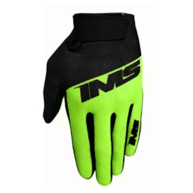 Segunda imagem do produto Luva Infantil Ims Attack 25 Preto Fluor