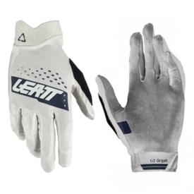 Luva Infantil Leatt 1.0 Grip Cinza