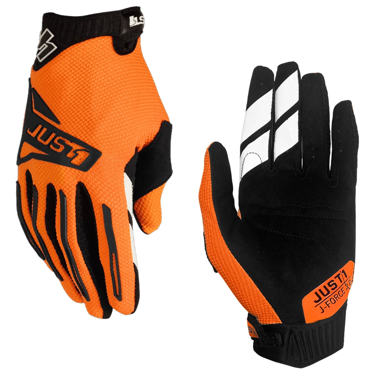 Luva Just1 J-Force 2.0 Laranja