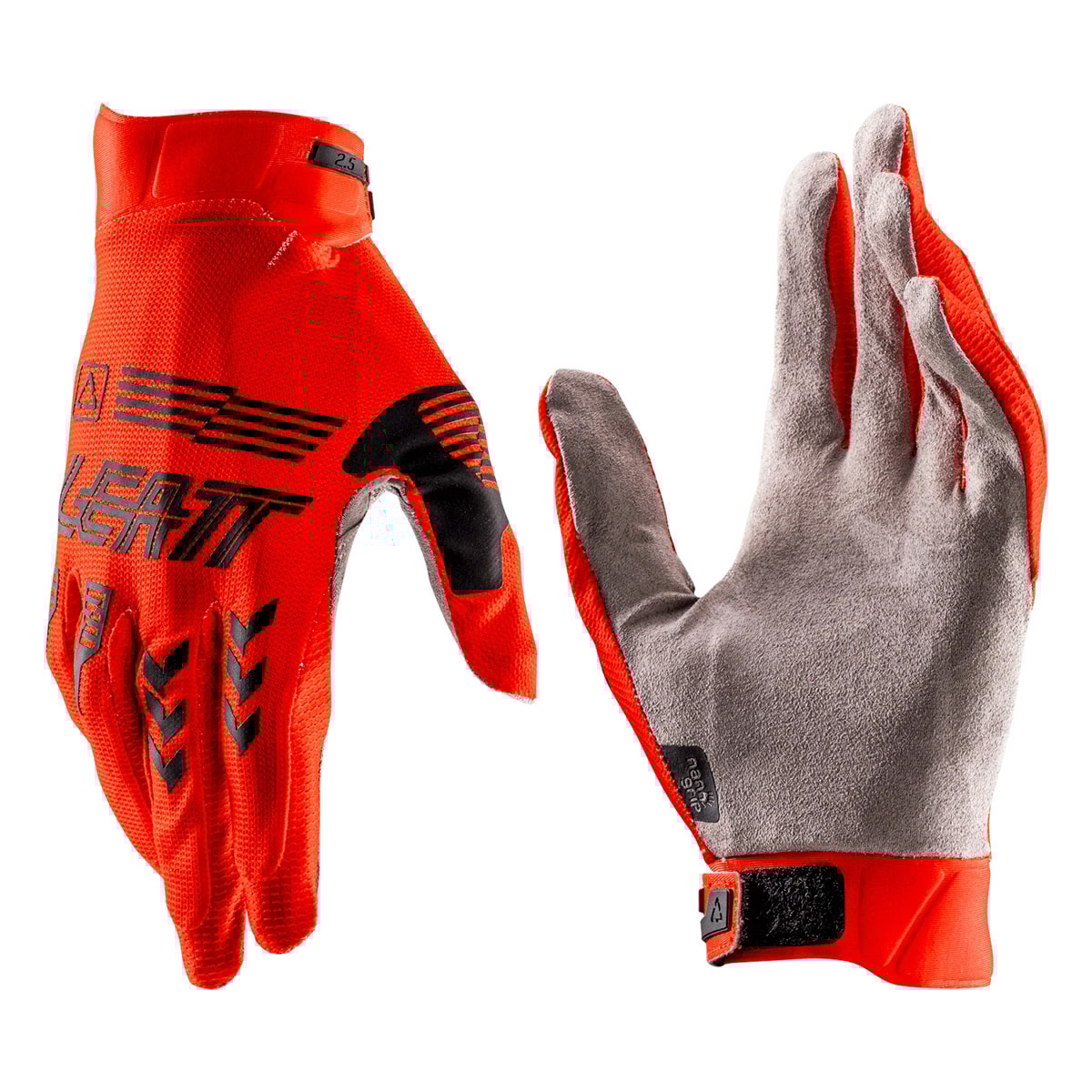 Luva Leatt Moto 2.5 X-Flow Vermelho Preto