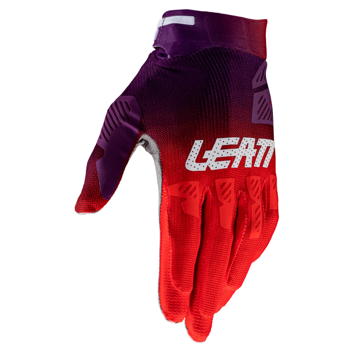 Luva Leatt Moto 2.5 X-Flow Vermelho Roxo
