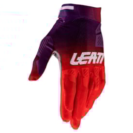 Segunda imagem do produto Luva Leatt Moto 2.5 X-Flow Vermelho Roxo