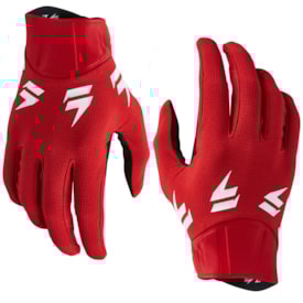 Luva Shift White Label Trac Vermelho