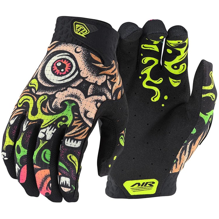 Luva Troy Lee Designs Air Bigfoot Preto Verde