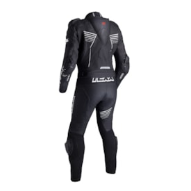 Segunda imagem do produto Macacão Texx Pista 2 Peças Preto Cinza